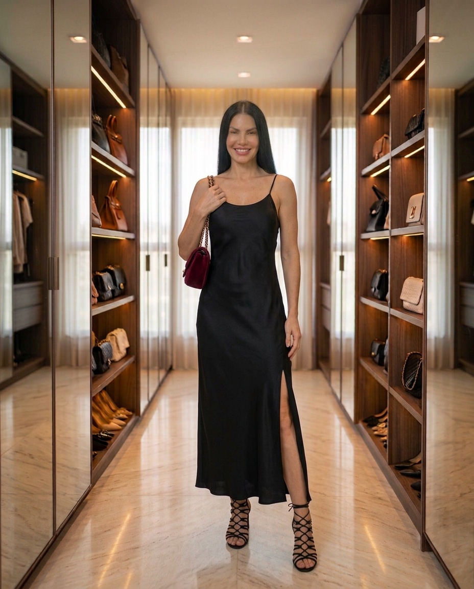 Look preto da cartilha